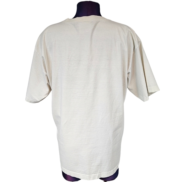 Vintage Logo Athletic Embroidered Pittsburgh Steelers Tee-Shirt Size‎ Medium Q47 - Picture 8 of 12